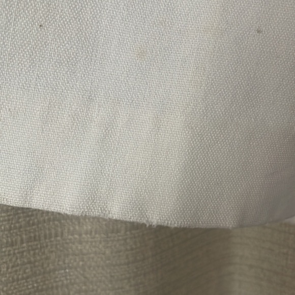 AS-IS White Cotton High Waisted Back Zip Shorts Pin Up Style - 1940/50s Style - Picture 11 of 16